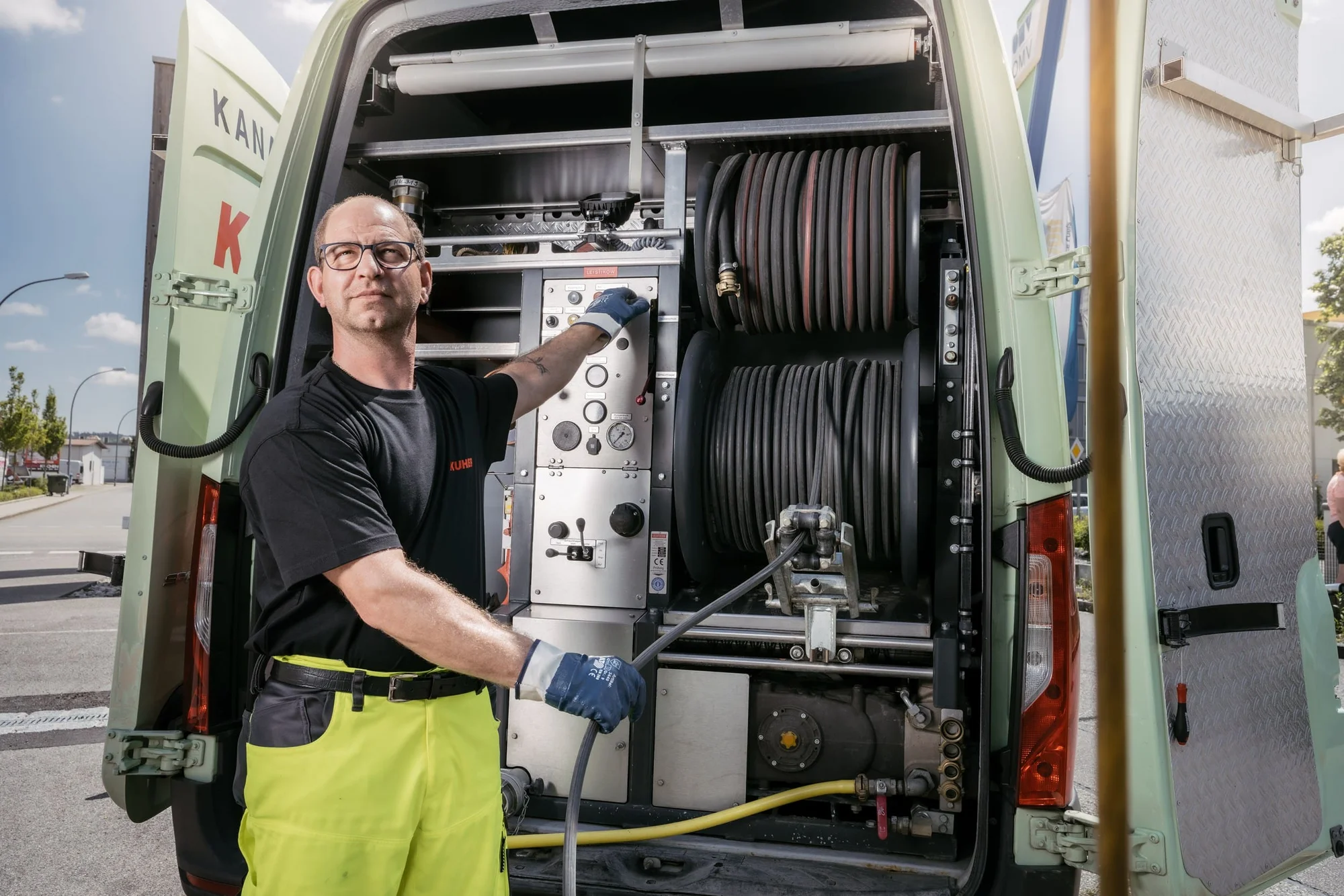 Ablauf beim Kanalservice in Waldkirchen